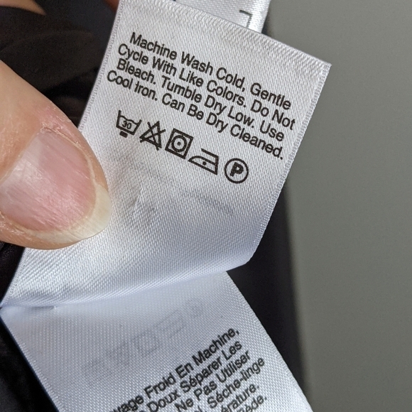 DKNY charcoal grey silky camp shirt XL - Picture 11 of 15